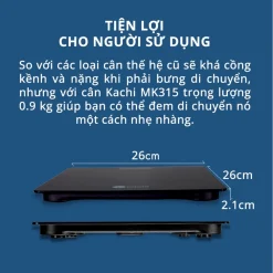 Cân điện tử kachi MK315