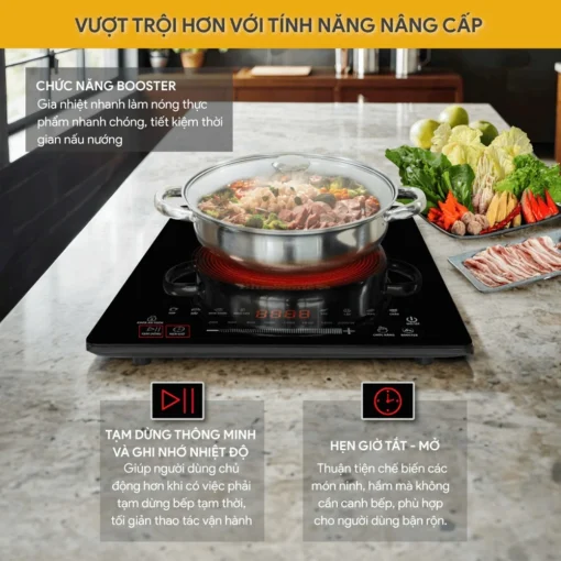 Bếp từ đơn Bluestone ICB-6725 2000W
