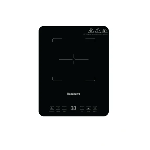 Bếp điện từ đơn Nagakawa NAG0714 2000W, mặt kính chịu nhiệt, cảm ứng thông minh