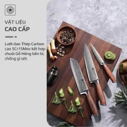 Bộ dao 3 món Olivo Steve